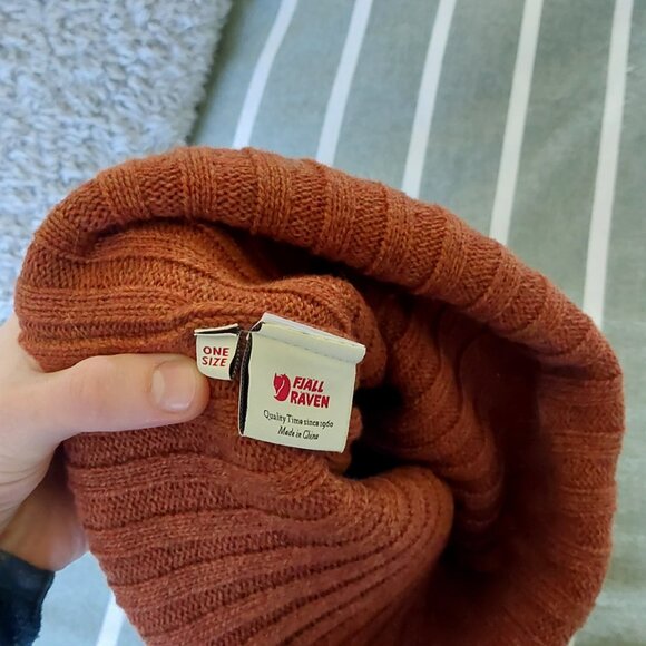 Fjallraven wool beanie hat - Picture 3 of 4